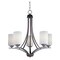 Maxim Deven 5-Light 24" Wide Oil Rubbed Bronze Chandelier 20035SWOI - alternate 1